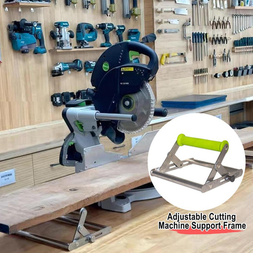 Suporte De Serra De Mesa Com Altura Ajustável Para Máquina D