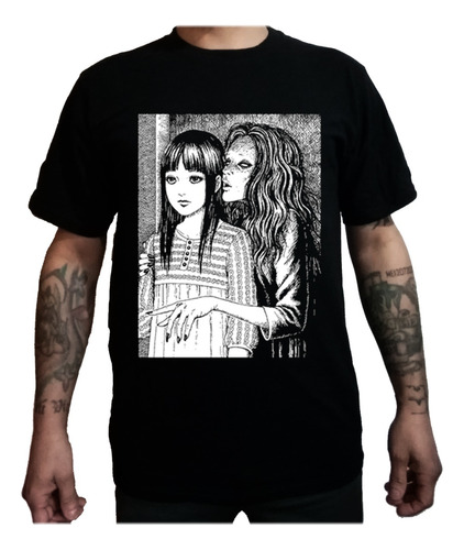 Junji Ito Niña Poseída (manga Corta - Serigrafía)