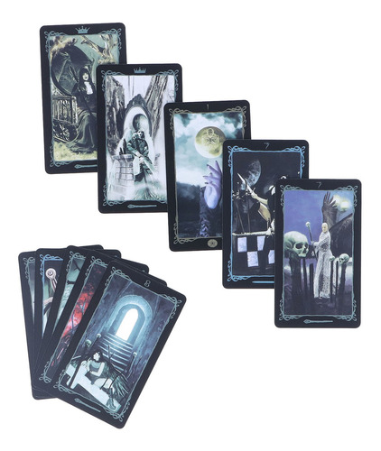 Tarot Deck Cards 78 Piezas Retro Dark Angel Theme Interactiv