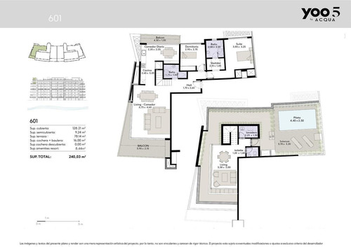 Imagen 10 de 18 de 3 Ambientes En Venta En Yoo 5 By Acqua Nordelta