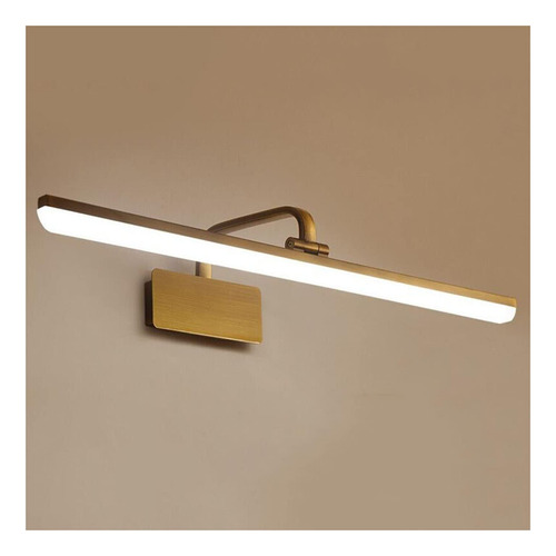 Tocador Iluminacion Americano Dorado Creativo Hierro