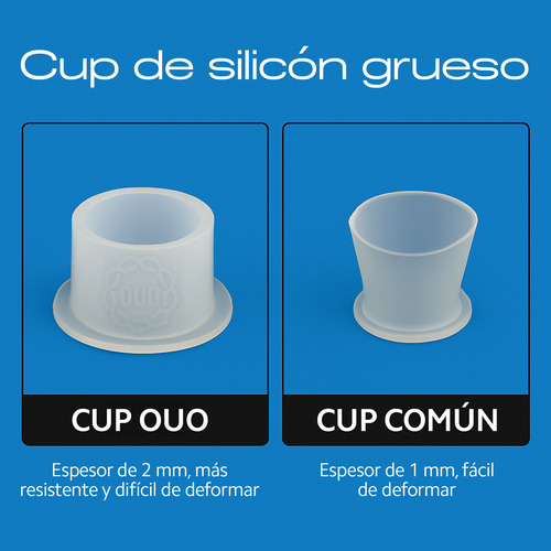 Ink Cups De Silicona Para Tintas De Tatuaje 12 Mm 100pzs Ouo