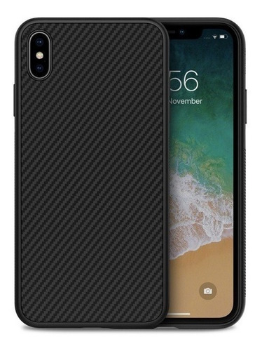 Imagem 3 de 6 de Capa iPhone XS Max Synthetic Fiber Anti Impacto
