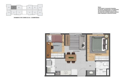 Imagem 27 de 29 de Apartamento Cury Cidade Mooca - Lançamento