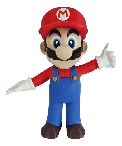 Boneco Mario, Impressão 3d, Action Figure, Decoração