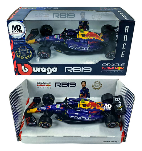 Auto Formula 1 Redbull Rb19 Las Vegas 2023 Checo Perez 1:43