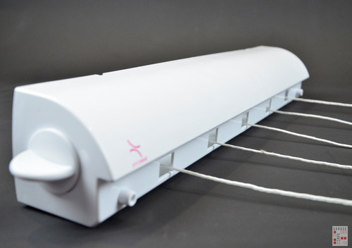 Tendedero Extensible Tender De Pared 5 Cuerdas 21 Mts