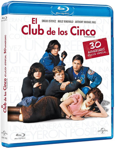 El Club De Los Cinco Blu Ray The Breakfast Club Película 