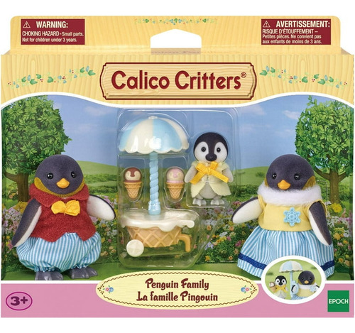 Sylvanian Families Familia Pinguino Calico Critter Ternurin
