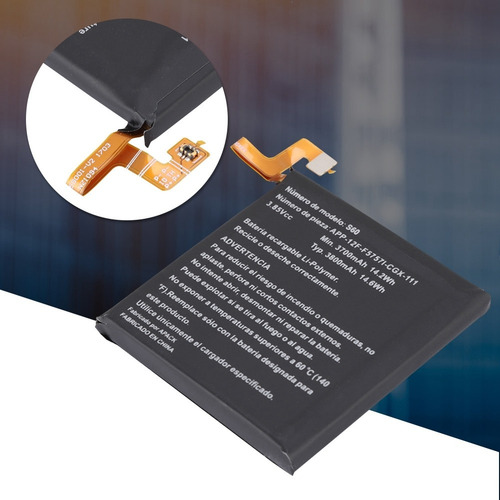 Imagen 8 de 9 de Batería De Repuesto De Teléfono Móvil 3700mah Gran Capacidad