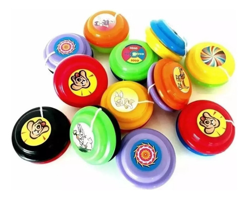 Kit 80 Ioio Brinquedo Yoyo Plástico Promoção Atacado Revenda