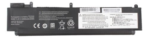 Bateria Compatible Con Thinkpad T460s T470s Typeb 00hw022 23