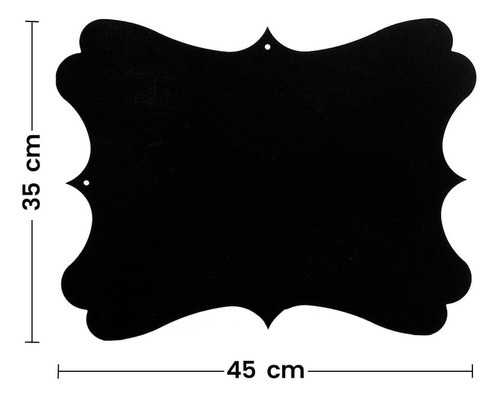 Placa de cinzel pequena Mylin Garried 35x45cm 1 unidade