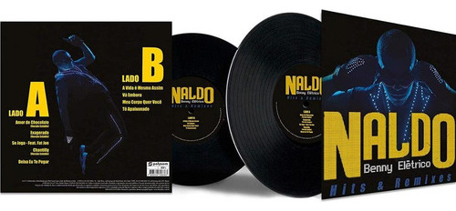 Lp - Vinil Naldo Benny Elétrico Hits E Remixes 180g Polysom