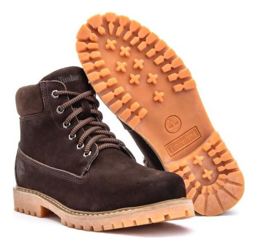 Bota Timberland Original Trilha Yellow Inch+ Moletom Algodão