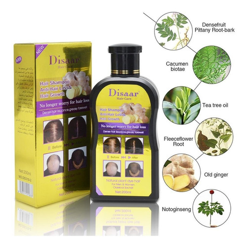 Imagen 5 de 8 de Shampoo Anti Caída De Cabello Reparador Alopecia Y Calvicie