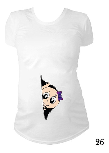 Remera Para Embarazada Remeron Frases Profesiones Mellizos