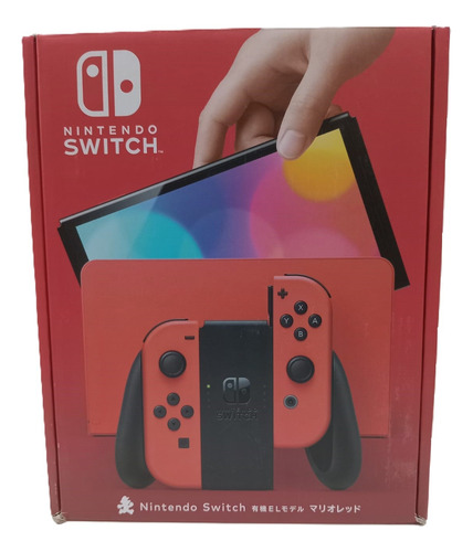 Consola Nintendo Switch Oled Edicion Mario Roja Envio Gratis