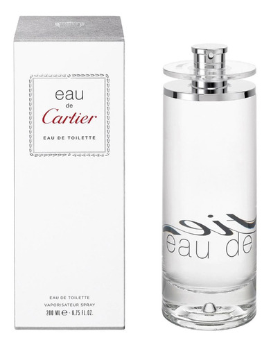 Eau De Cartier Edt 200ml Silk Perfumes Original Ofertas