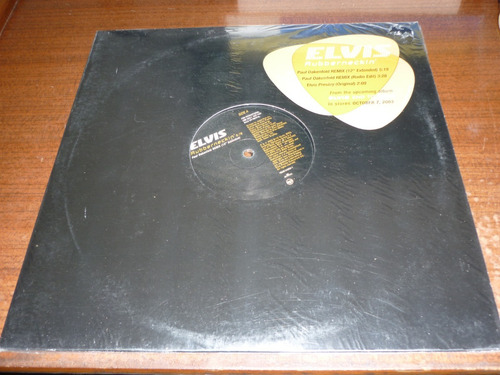 Elvis Presley Rubberneckin Remix Vinilo Maxi Impecable Promo