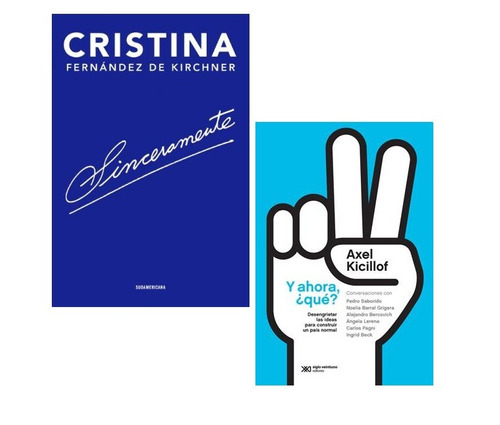 Pack Sinceramente + Y Ahora ¿qué? - Cristina Kirchner Axel