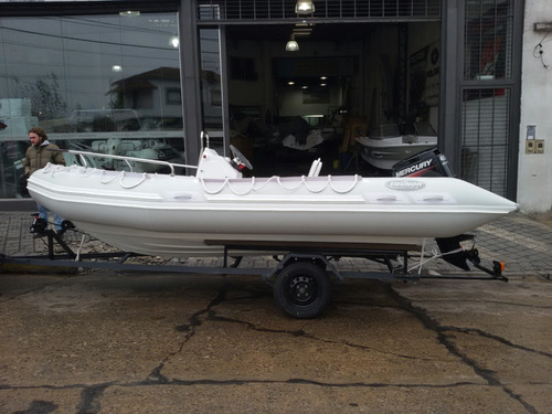 Semirrigido Edunor 490 Con Mercury 40 Hp Nuevo 2021