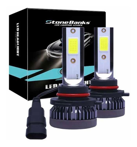 Set 2x Bulbos Luz Baja Faros De Niebla Mini 9006 Hb4 12v 6k