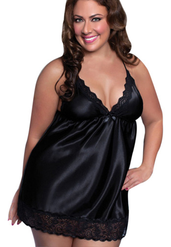 Vestido N Plus Size, Pijamas Sexy De Renda, Lingerie Temptat