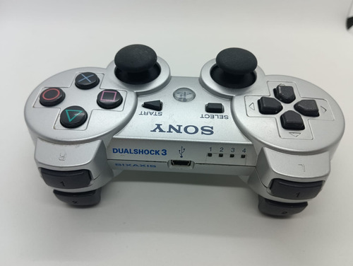 Controle Playstation 3 Ps3 Original Dualshock Joystick Sony Cinza