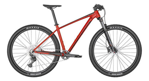 Bicicleta Scott Scale 980 - Shimano Deore 12v Cor Vermelho Tamanho Do Quadro L