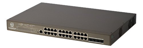 Switch Administrable 24 Puertos Poe Giga + 4 Sfp Glc Capa 3