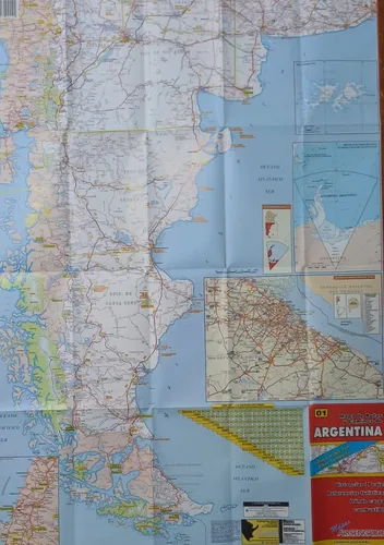 Mapa De Rutas Y Caminos De Argentina 80x60cm Ideal Viaje Mapa De Rutas Y Caminos De Argentina 80x60cm Ideal Viaje