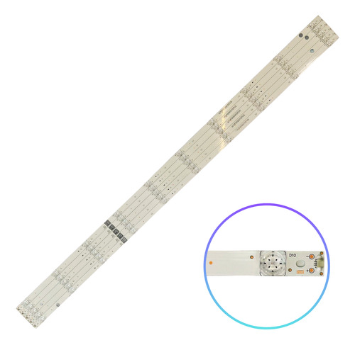 Kit Leds Para Sharp Lc-55q7000u 55q7000u (5 Tiras, 10 Leds)
