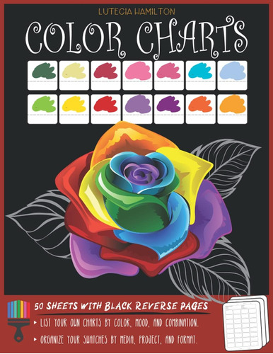 Libro: Blank Color Charts For Artists: Art Teacher Gifts To 