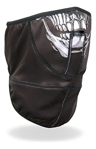 Balaclava, Hot Leathers Fwc2008 Skull Face Wrap Neck Warmer 