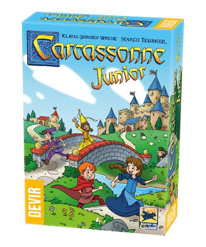 Carcassonne Junior Juego De Mesa Original Devir 