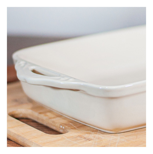 Fuente Ceramica P/horno Tipo Gres-rectangular P-0713-cr