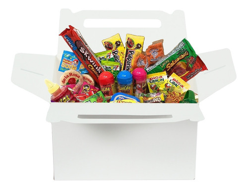 Caja Dulcero Lunch Box Para Fiestas, Bolo 20 Piezas