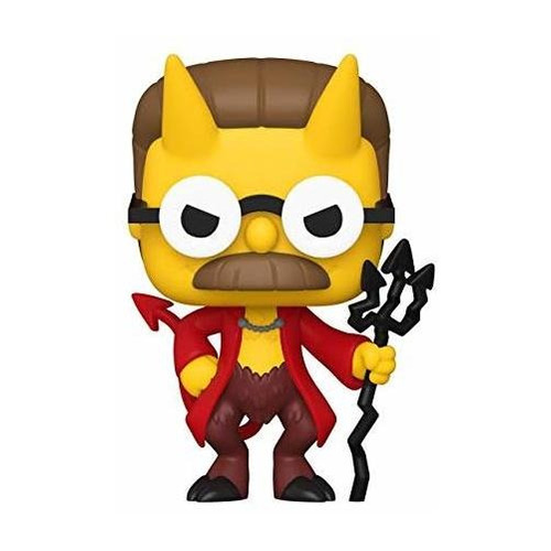 Funko Pop! Animación: Simpsons - Flanderes De Diablo, Mtn8y