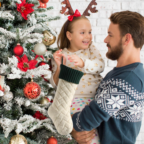 Medias Navideñas Medias Bolsa De Regalo Calcetín Navideño Gr