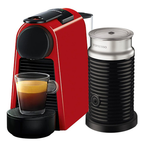 Imagen 3 de 10 de Cafetera Nespresso Essenza Mini D Automatica + Aeroccino