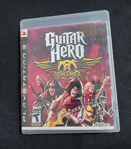 Guitar Hero Aerosmith Mídia Física Original Playstation 3 (Recondicionado)