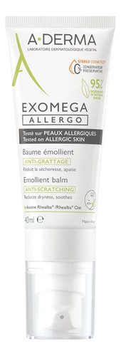 Bálsamo Emoliente X A-derma Exomega Allergo 40ml