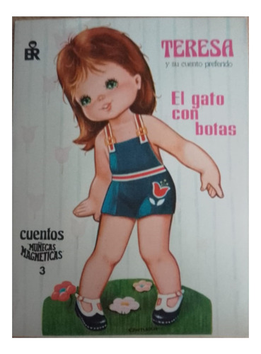Libro Cuentos Muñecas Magneticas Infantil Retro Vintage