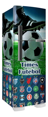 Adesivo Envelopamento De Geladeira Times De Futebol A190