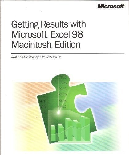 Obtener Resultados Con Microsoft Excel 98 Macintosh Edition