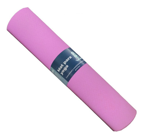 Mat Yoga Pilates Colchoneta Gimnasia Enrrollable 170x60 