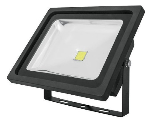 Refletor LED Adir AD-1789 10W com luz RGB e caixa preta