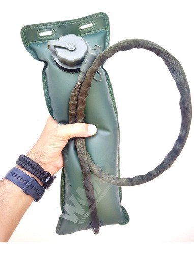 Refil Mochila Bolsa Hidratação Agua Ciclismo Camelback 3l Cor Verde