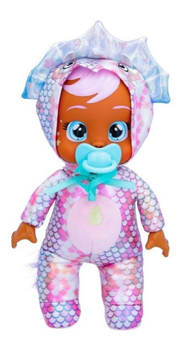 Chilloncitos Cry Babies Peluche Phoebe Triceratops Cuddles 